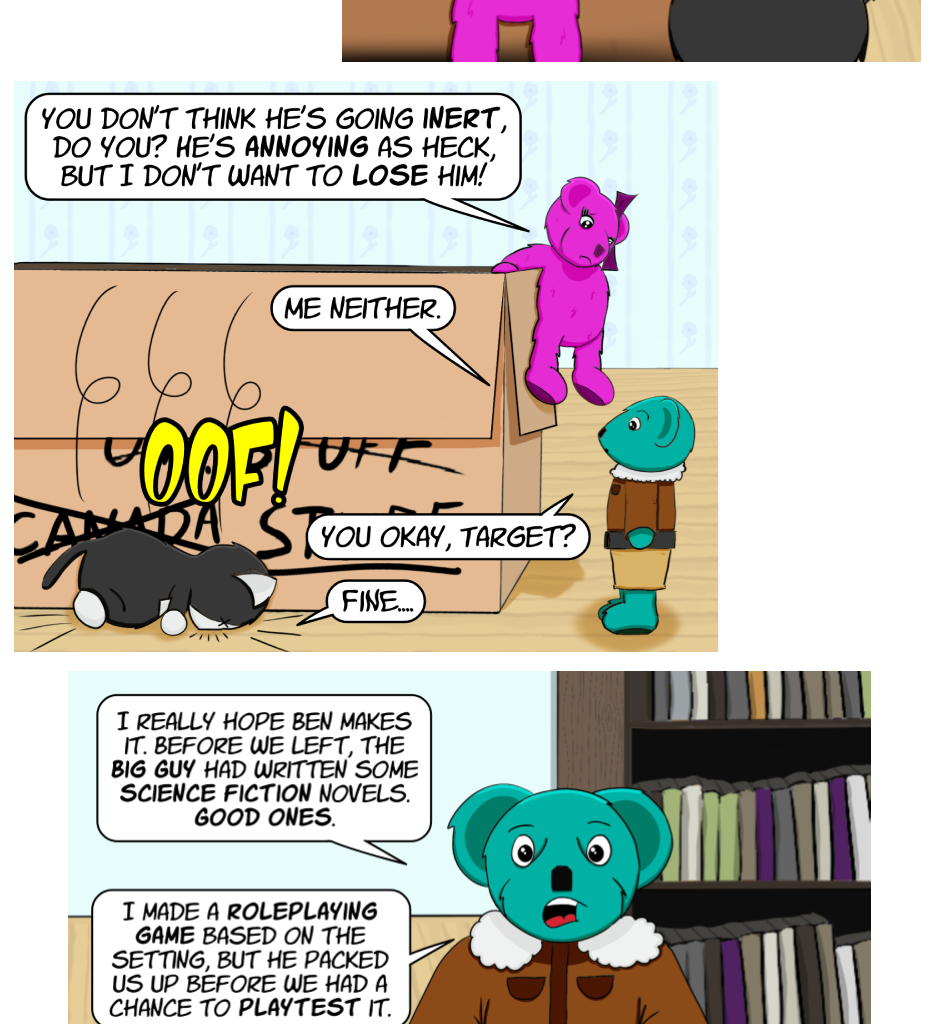 Fuzzy Knights - Episode 1, Page 1: Episode 0: Here We Are...